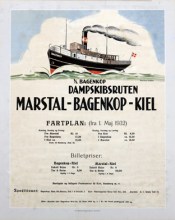 Dampskibsruten Marstal Kiel www